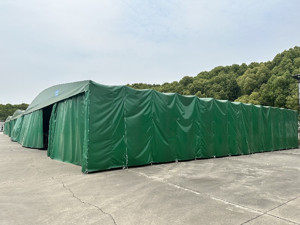 可移動伸縮推拉雨棚 91网站大量供應 大型電動可伸縮推拉棚