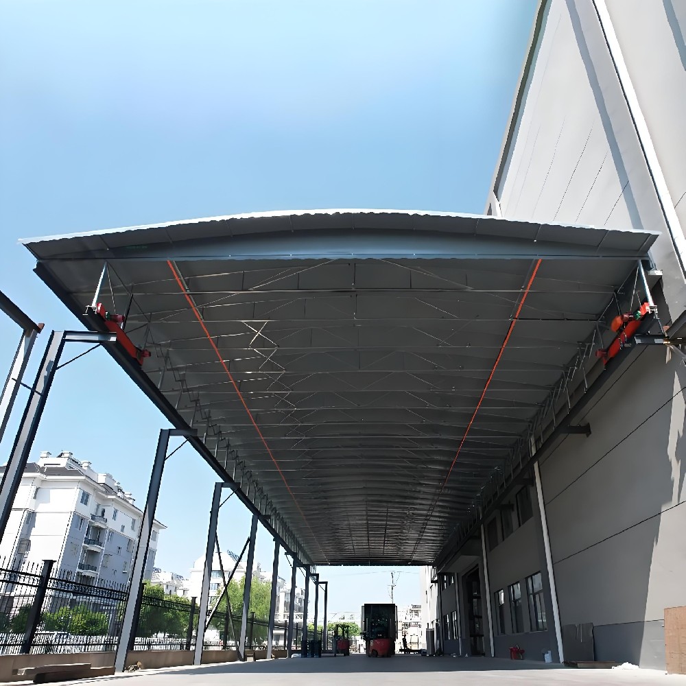 單邊立柱電動（dòng）雨棚（péng）