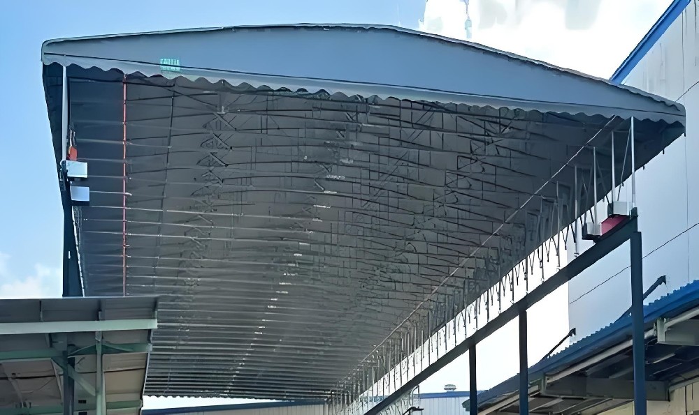 雙邊立柱電動雨（yǔ）棚