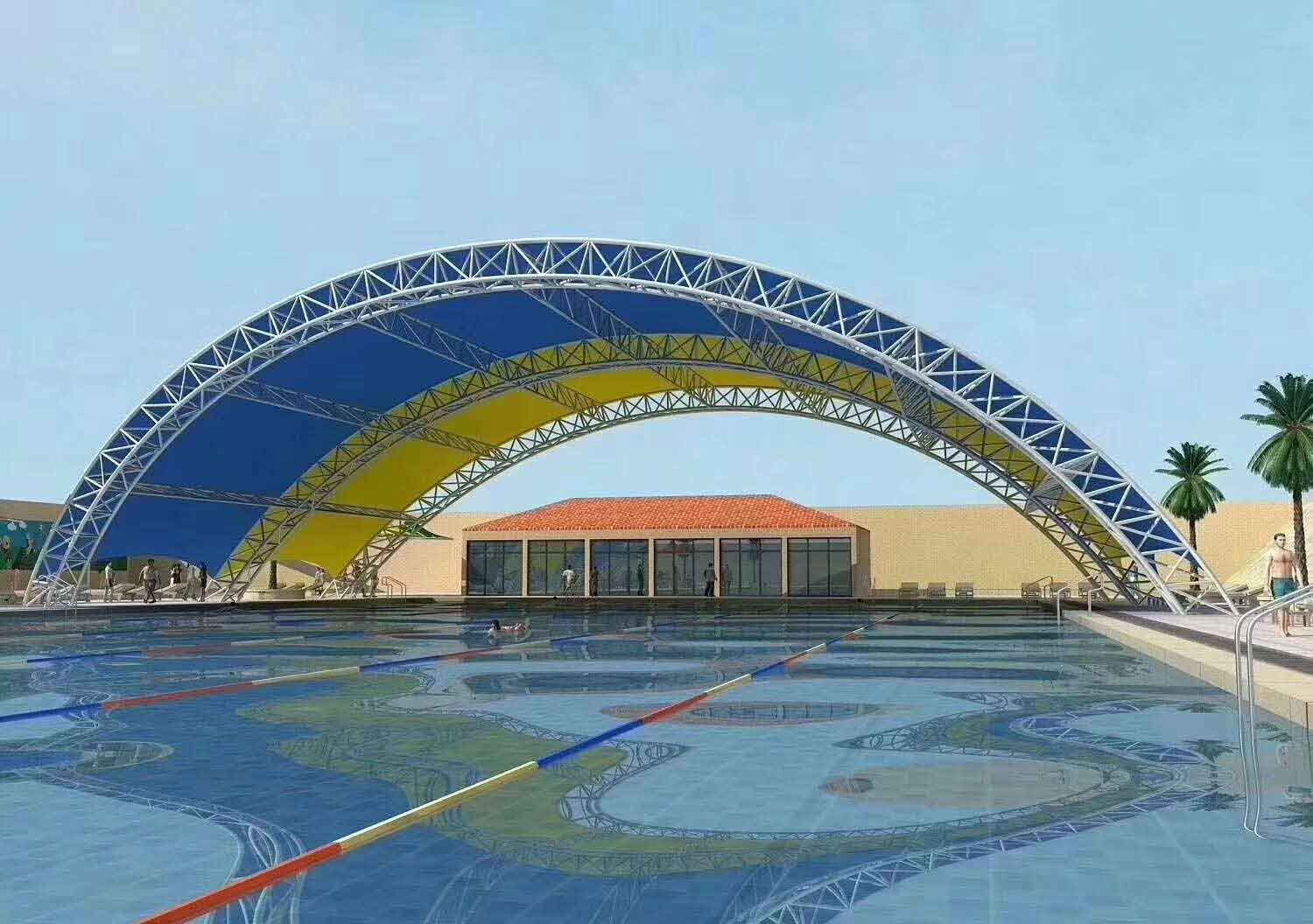 膜結構（gòu）雨棚