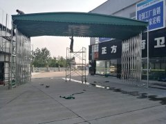 蘇州推拉雨（yǔ）棚設計方案圖紙